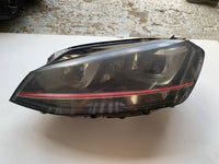 Volkswagen Golf 7 GTI 2014, 2015, 2016, VW, Headlight Left Headlight
