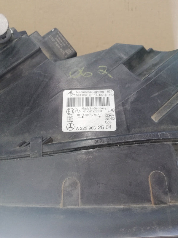 Mercedes-Benz S-Class W222 Left Headlight