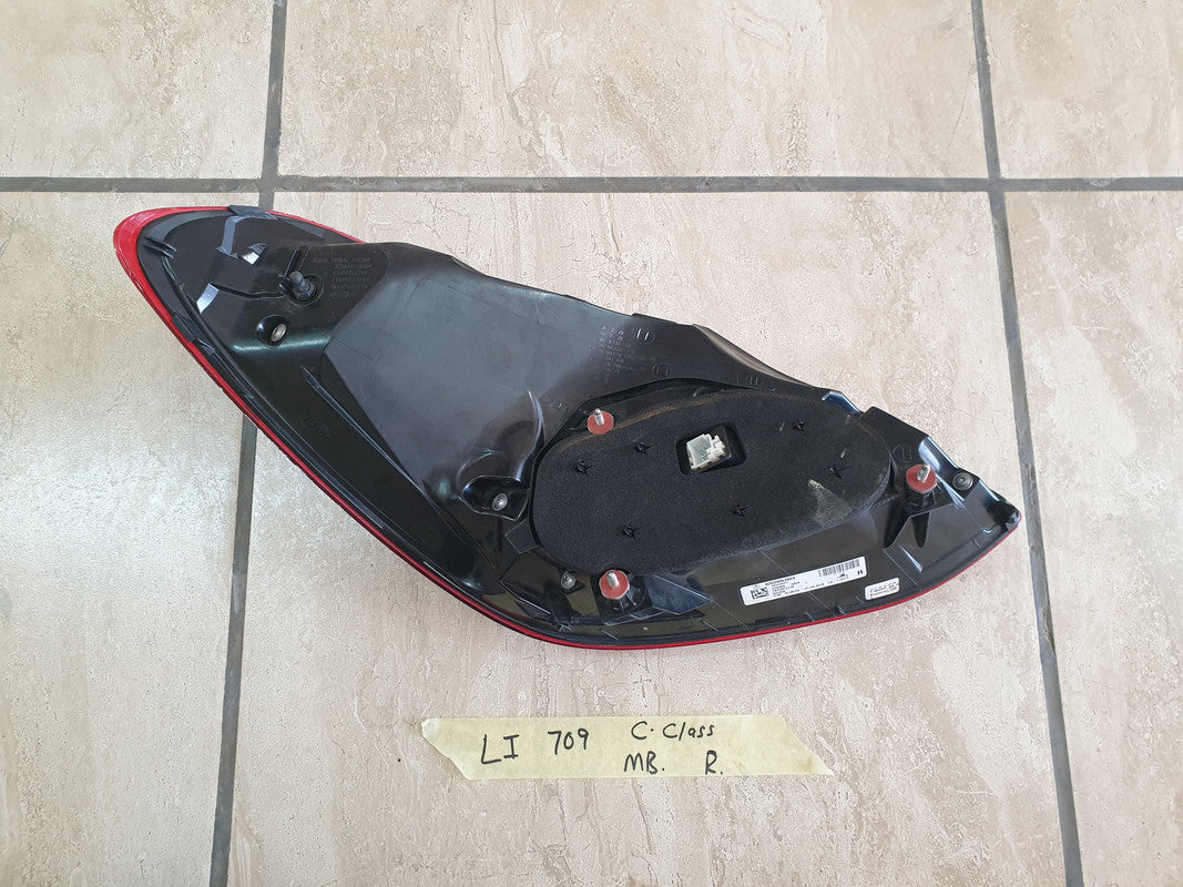 Mercedes-Benz C-Class W205, 2019, 2020 Right Rear Taillight