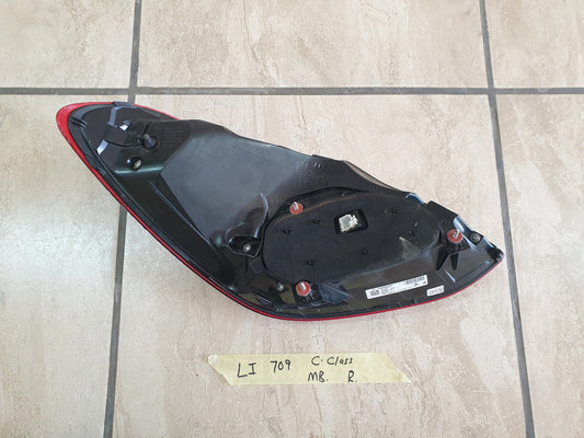 Mercedes-Benz C-Class W205, 2019, 2020 Right Rear Taillight