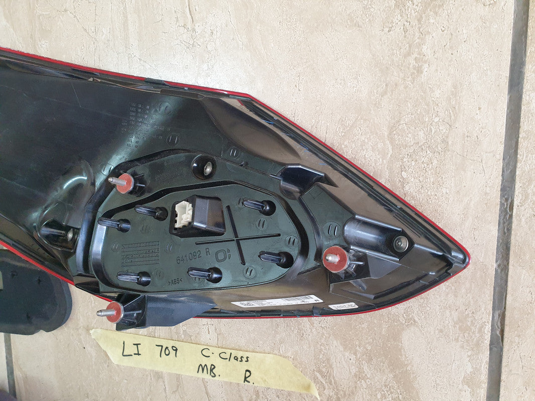 Mercedes-Benz C-Class W205, 2019, 2020 Right Rear Taillight