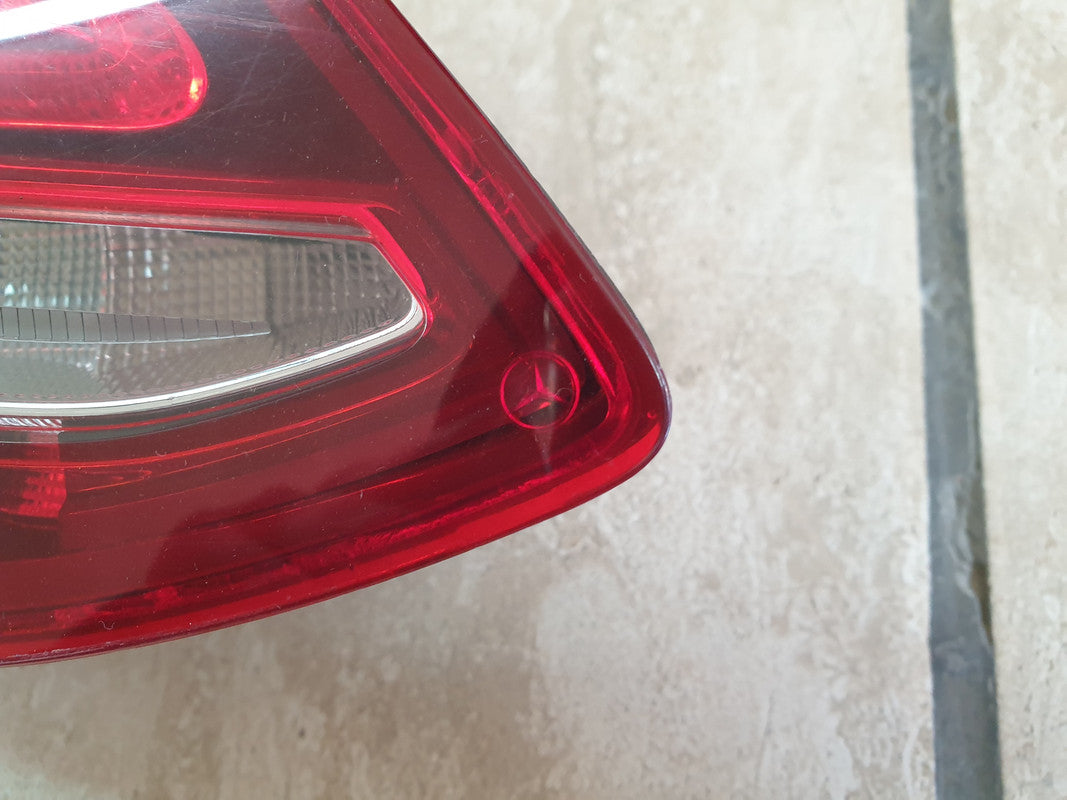 Mercedes-Benz C-Class W205 Left Taillight - Lens loose/broken at bottom right corner