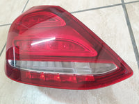 Mercedes-Benz C-Class W205 Left Taillight - Lens loose/broken at bottom right corner