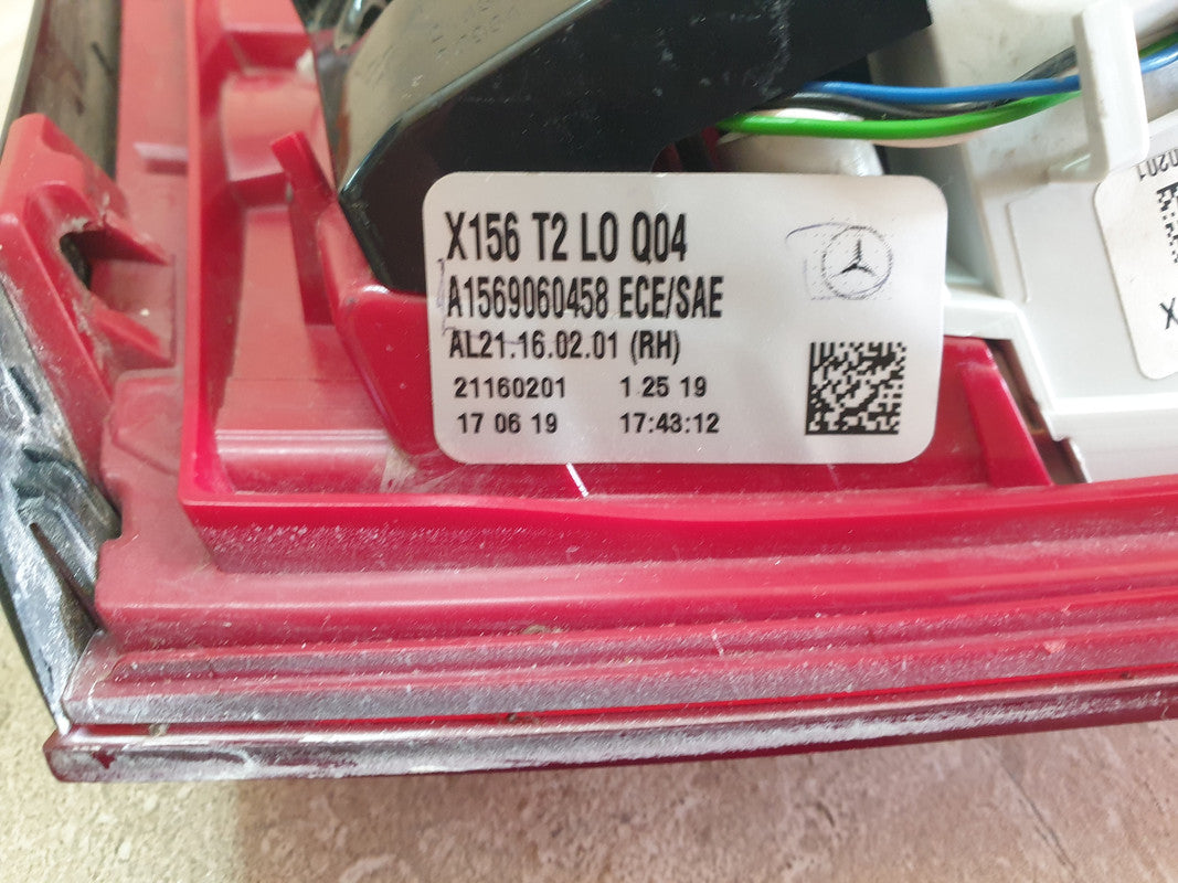 Mercedes-Benz GLA X156 Right Rear Inner Taillight
