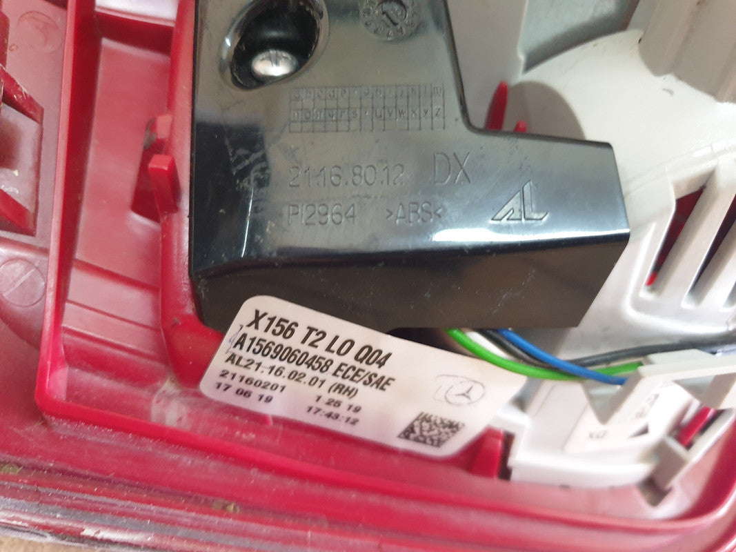 Mercedes-Benz GLA X156 Right Rear Inner Taillight
