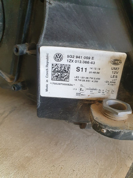 Volkswagen Golf 7.5 GTI Style Left Headlight