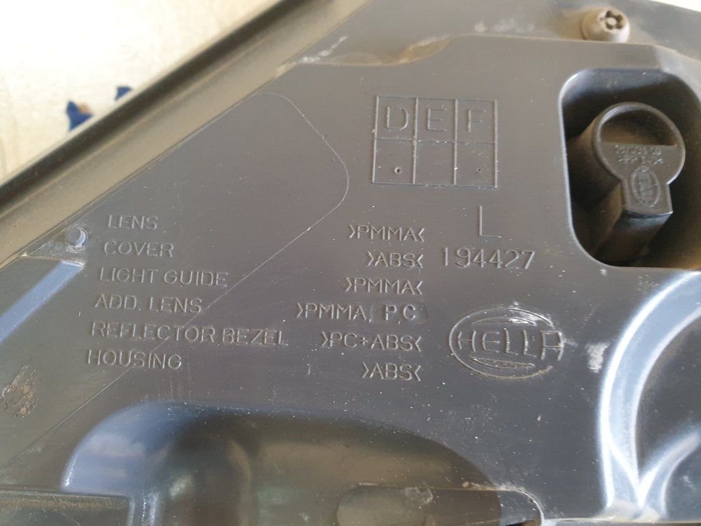 Mercedes-Benz C-Class C300 Coupe Left Rear Outer Taillight