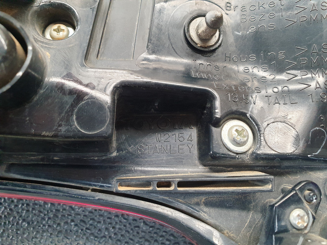 Toyota Fortuner 2017, 2018, 2019, 2020, 2021 Left Rear Inner Taillight