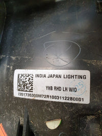 Toyota Rumion Suzuki Ertiga Left Headlight