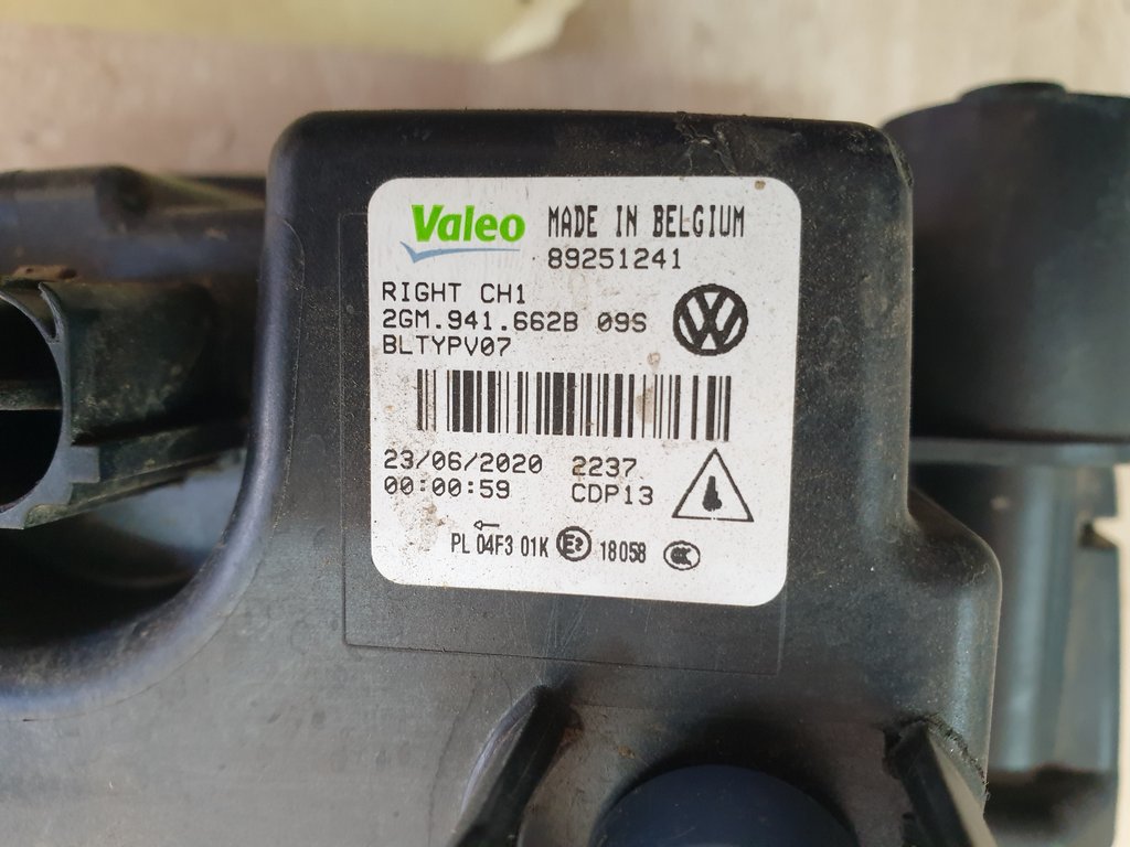 Volkswagen T-Cross Right Fog Light