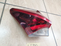 Toyota Auris Left Rear Outer Taillight