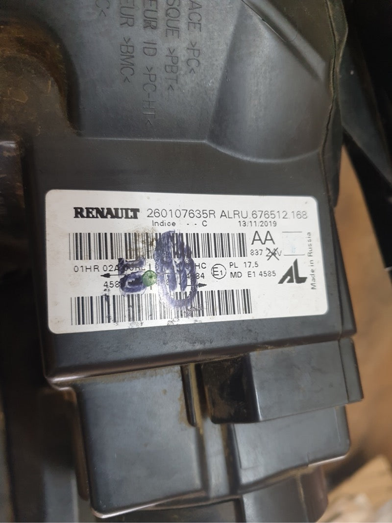 Original Used Renault Duster Right Headlight