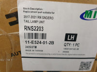 Renault Aftermarket Sandero 2017 Left Taillight