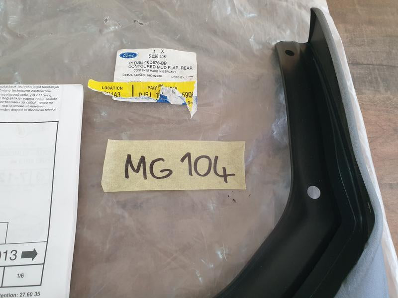 Original New Ford Kuga Right Rear Mudguard
