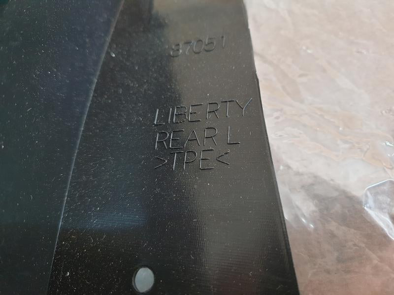 Original New Jeep Cherokee Left Rear Mudguard