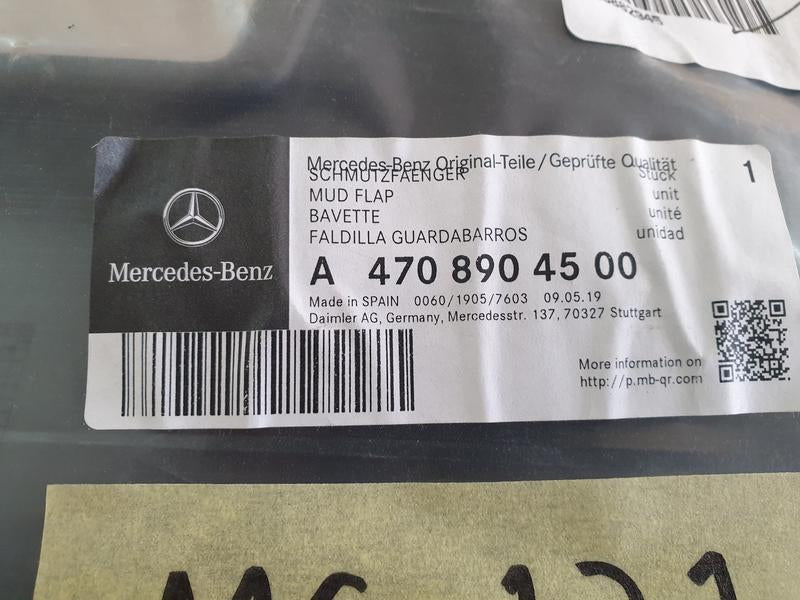 Original New Mercedes-Benz X-Class W470 Left Front Mudguard