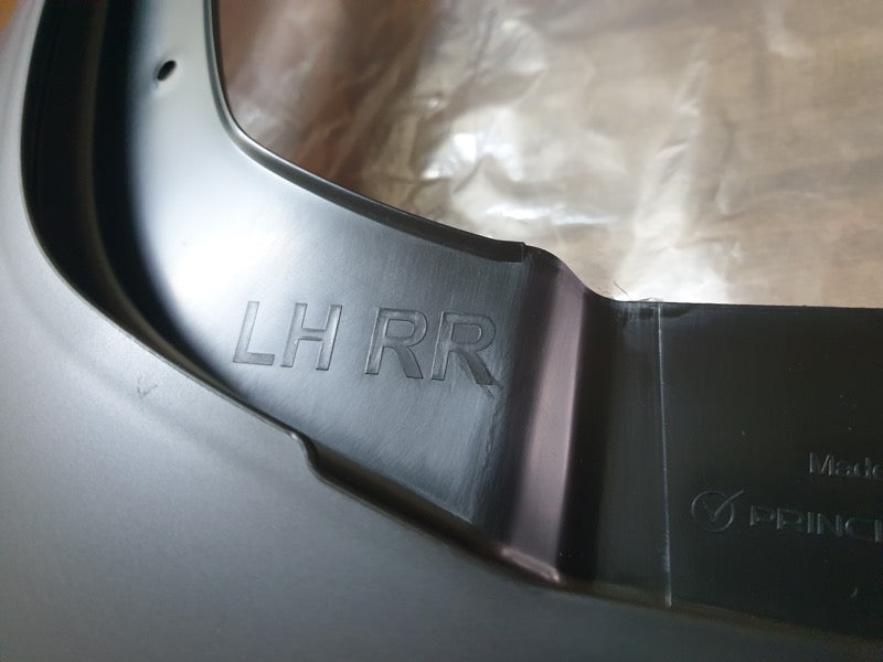 Original New Isuzu D-Max Left Rear Mudguard