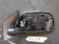 Toyota Corolla Left Outer Electric Mirror Incomplete, No cover