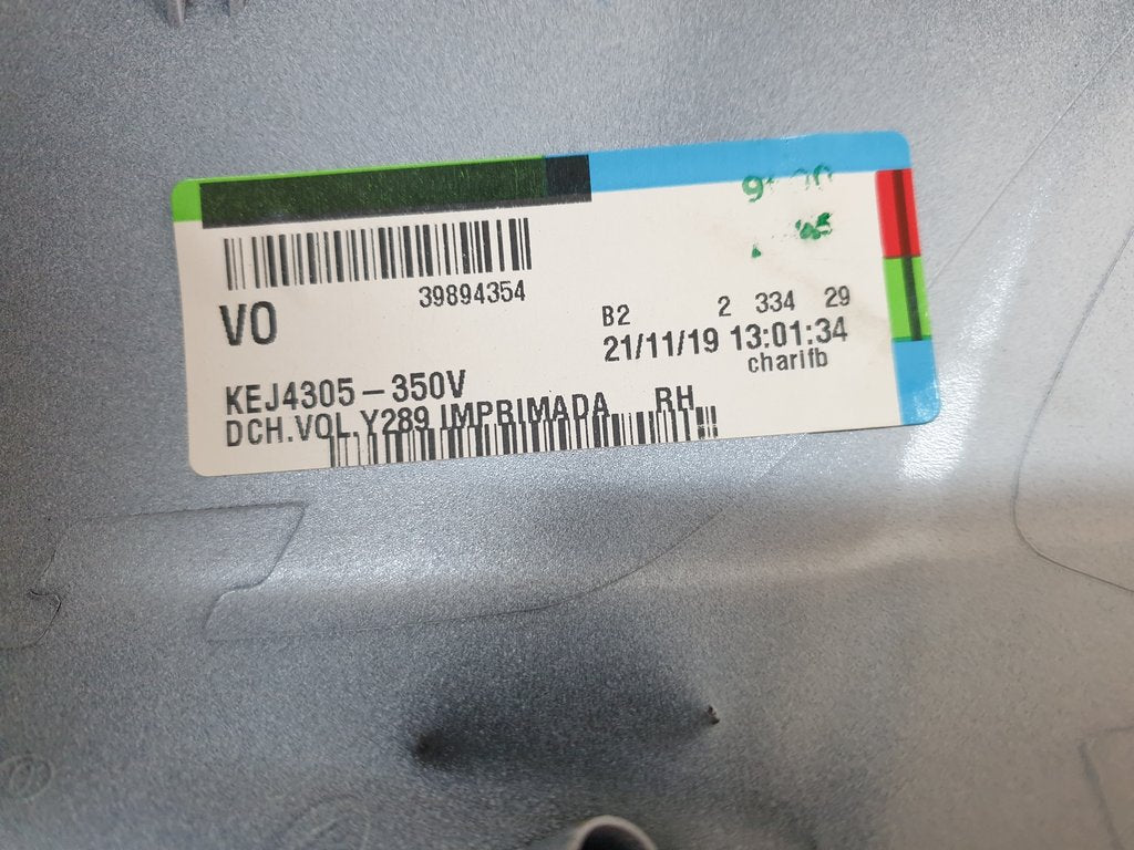 Volvo XC90 Right Outer Mirror Cover Mounting Flap