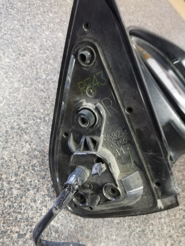 Toyota Hilux GD6 2016, 2017, 2018, 2019, 2020 Right Outer Electrical Mirror Incomplete, with Indicator Light, No Cover