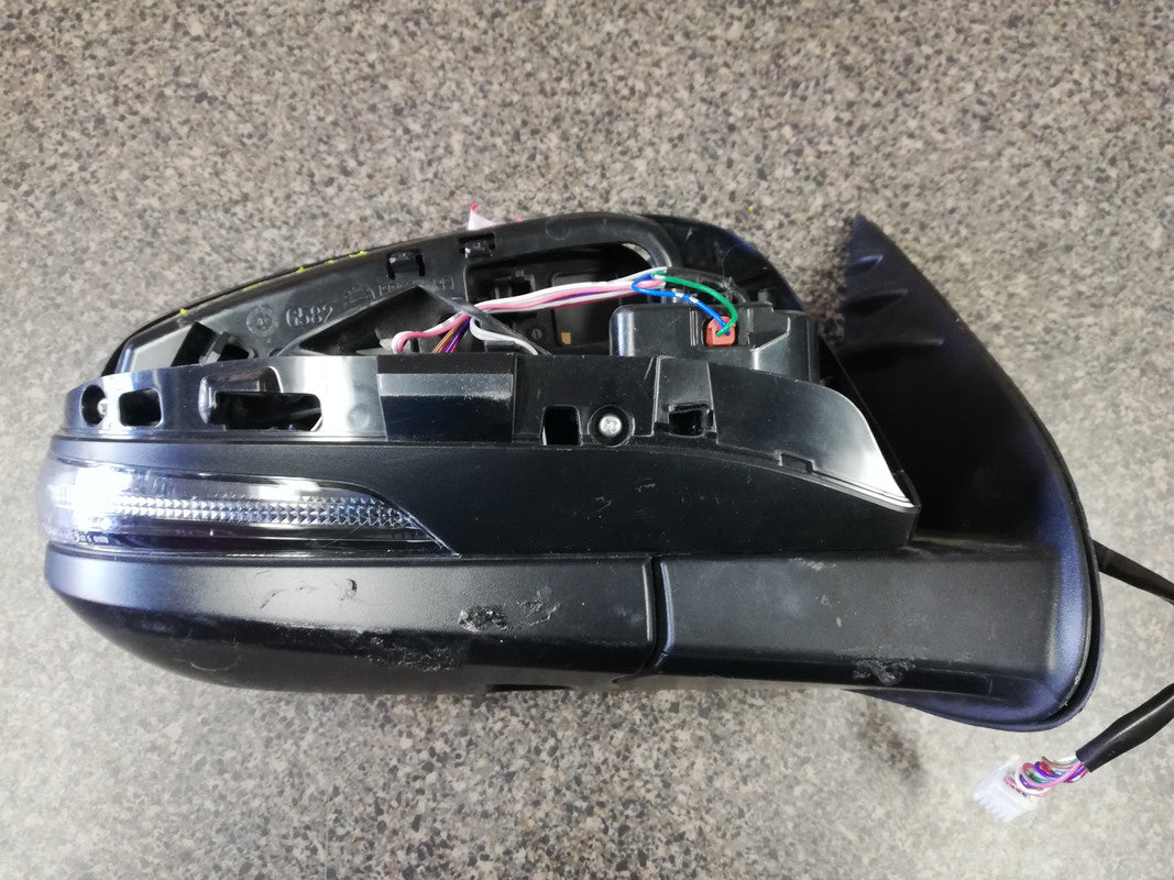 Toyota Hilux GD6 2016, 2017, 2018, 2019, 2020 Right Outer Electrical Mirror Incomplete, with Indicator Light, No Cover