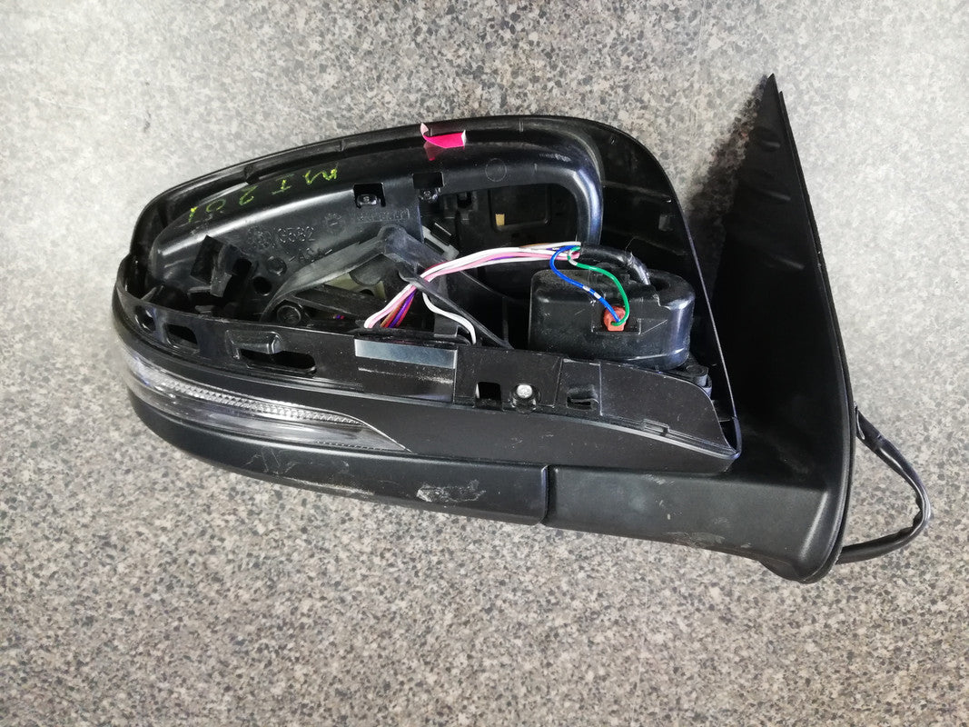 Toyota Hilux GD6 2016, 2017, 2018, 2019, 2020 Right Outer Electrical Mirror Incomplete, with Indicator Light, No Cover