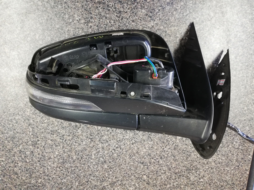 Toyota Hilux GD6 2016, 2017, 2018, 2019, 2020 Right Outer Electrical Mirror Incomplete, with Indicator Light, No Cover
