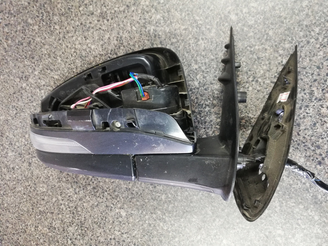 Toyota Hilux GD6 2016, 2017, 2018, 2019, 2020 Right Outer Electrical Mirror Incomplete, with Indicator Light, No Cover