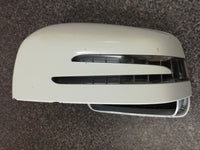 Mercedes-Benz A-Class, B-Class, C-Class, E-Class, CLA, CLS, S-Class, GLA, ML, GLE W176, W246, W204, W212, W207, W117, W218, W221, X156, W164, W166 2010, 2011, 2012, 2013, 2014 Left Outer Mirror Cover, Broken Indicator