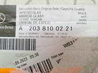 Mercedes-Benz C-Class W203 Right Outer Mirror Glass