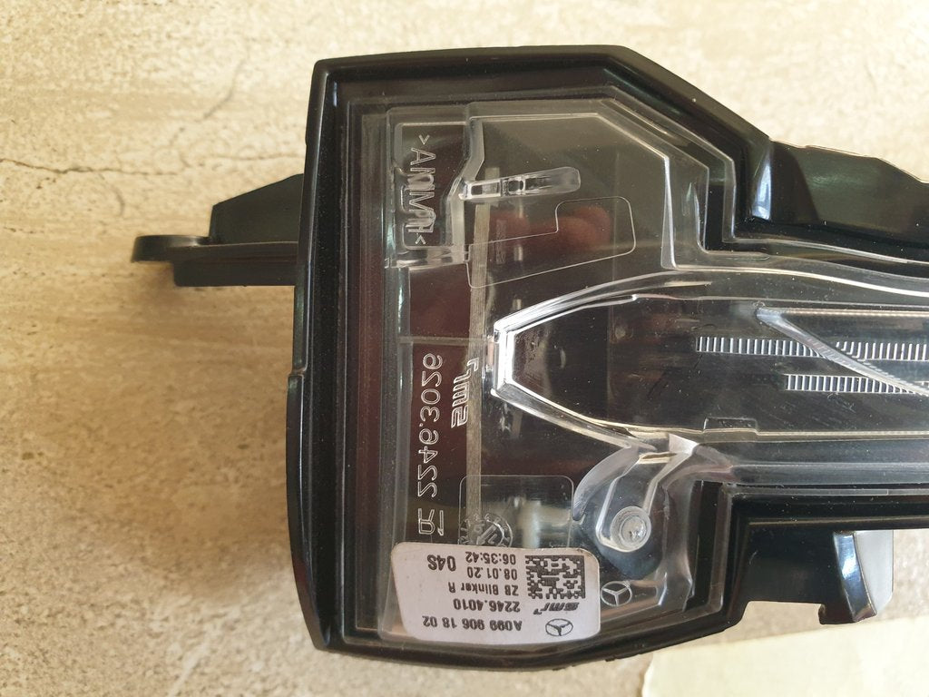 Mercedes-Benz A-Class W177 2020 Right Outer Mirror Indicator Light
