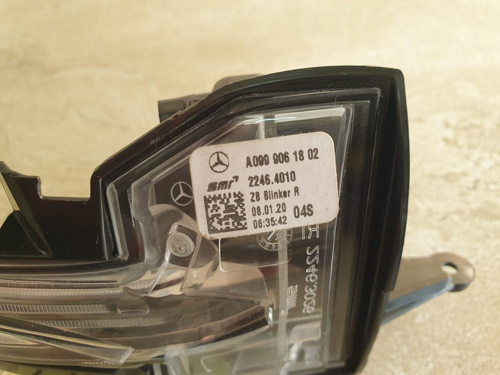 Mercedes-Benz A-Class W177 2020 Right Outer Mirror Indicator Light