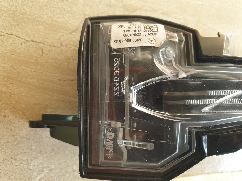 Mercedes-Benz A-Class W177 2020 Left Outer Mirror Indicator Light