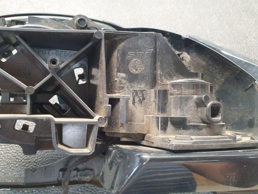 Original Used Jaguar F-Pace 2019 Right Outer Mirror Base Incomplete, No Indicator, No Cover, No Mirror Glass