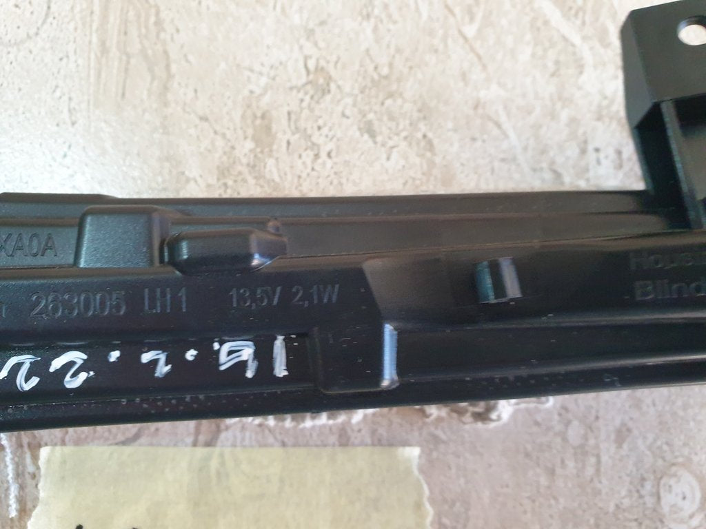 Mercedes-Benz X-Class W470 Left Outer Mirror Indicator Light