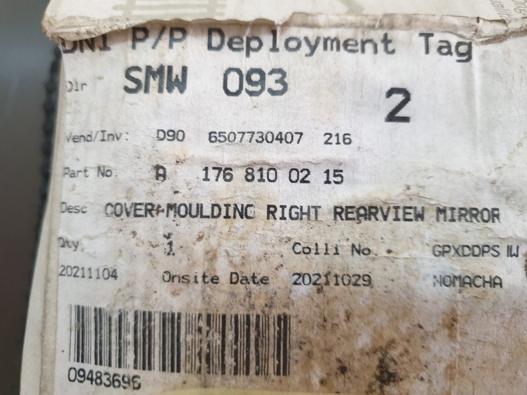 Mercedes-Benz A-Class CLA W176 W117 Right Outer Mirror Cover