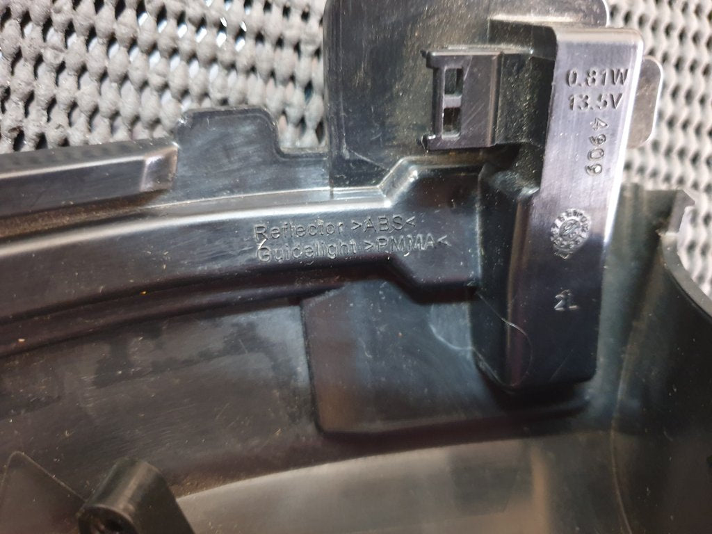 Volkswagen Polo Left Outer Mirror Cover with Indicator Light