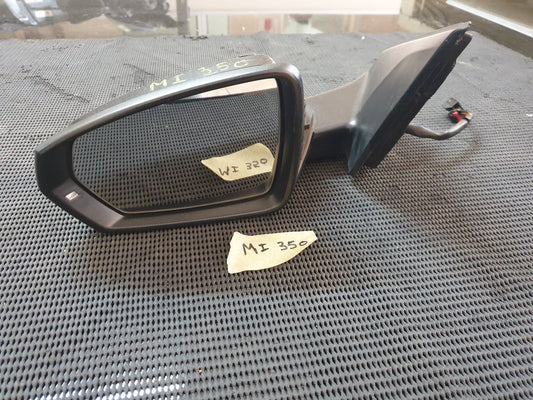 Volkswagen Polo MK6 2017, 2018, 2019, 2020, 2021, 2022, 2023 Right Outer Mirror Incomplete, No Cover