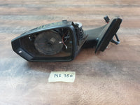 Original Used Volkswagen Polo MK6 2017, 2018, 2019, 2020, 2021, 2022, 2023 Left Outer Mirror Incomplete, No Cover, No Mirror Glass