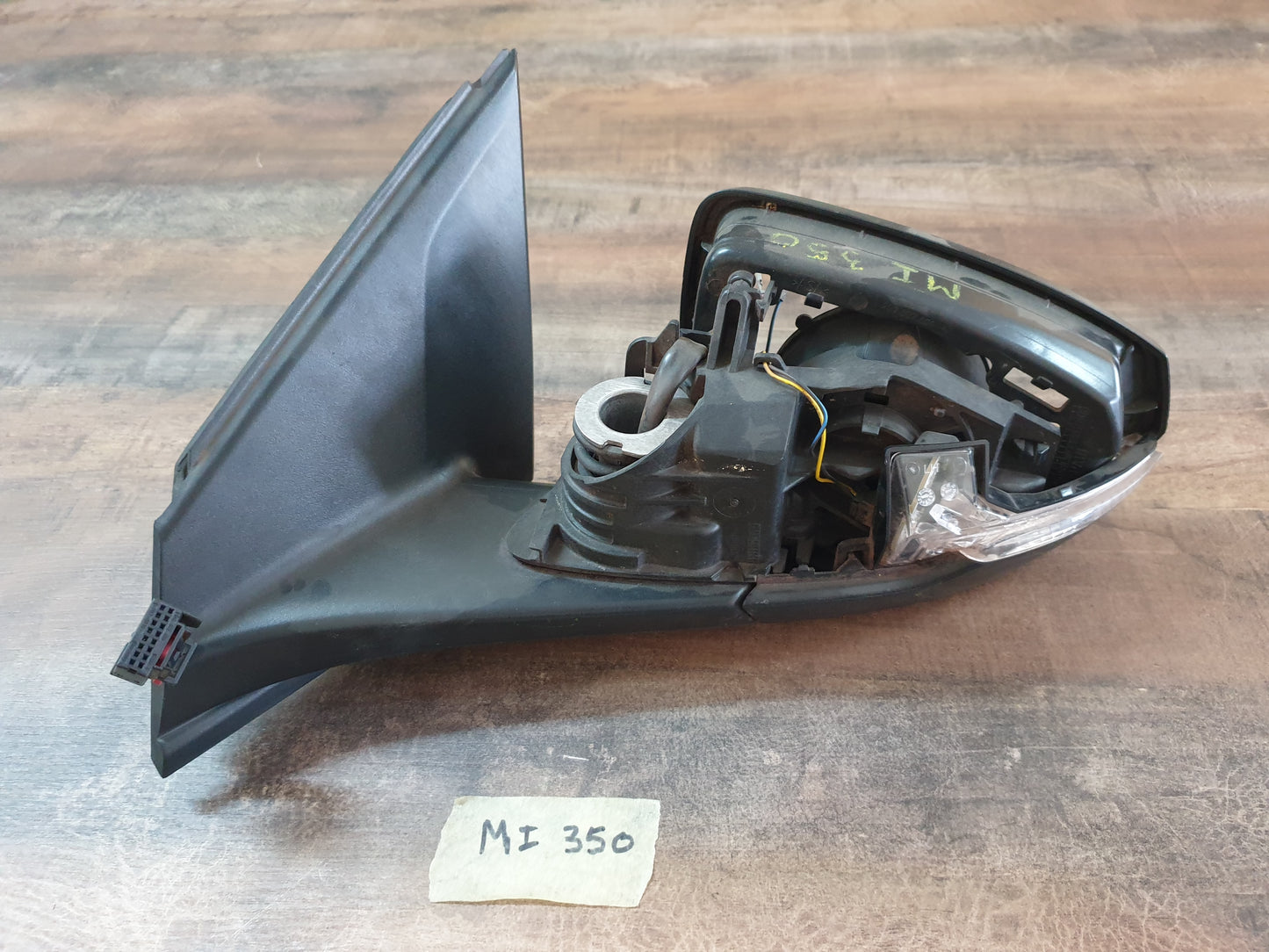 Original Used Volkswagen Polo MK6 2017, 2018, 2019, 2020, 2021, 2022, 2023 Left Outer Mirror Incomplete, No Cover, No Mirror Glass