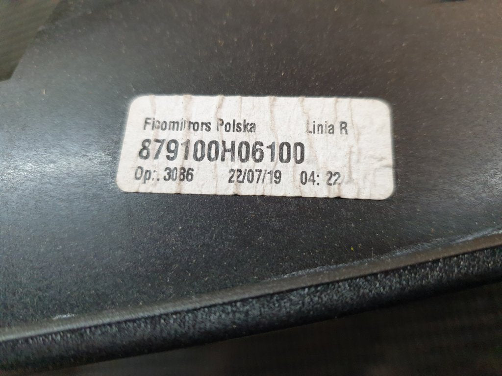 Toyota Aygo Right Outer Mirror Incomplete, No Cover