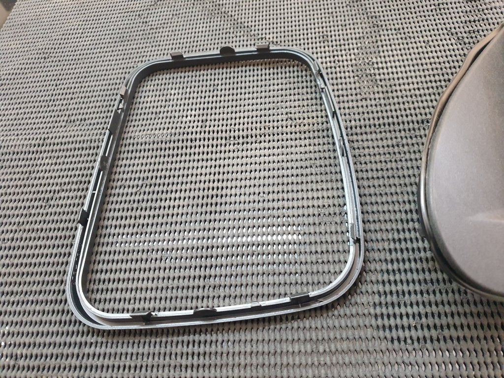 Toyota Aftermarket Quantum Left Outer Mirror Incomplete, No Mirror Glass