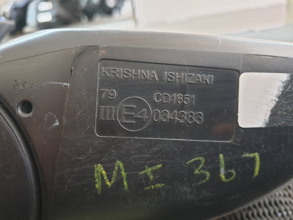 Suzuki Swift Right Outer Mirror Incomplete, No Cover