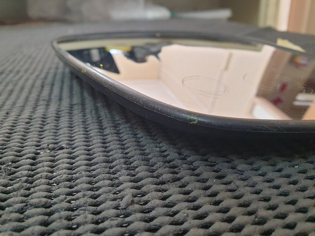 Toyota Hilux Left Outer Mirror Glass