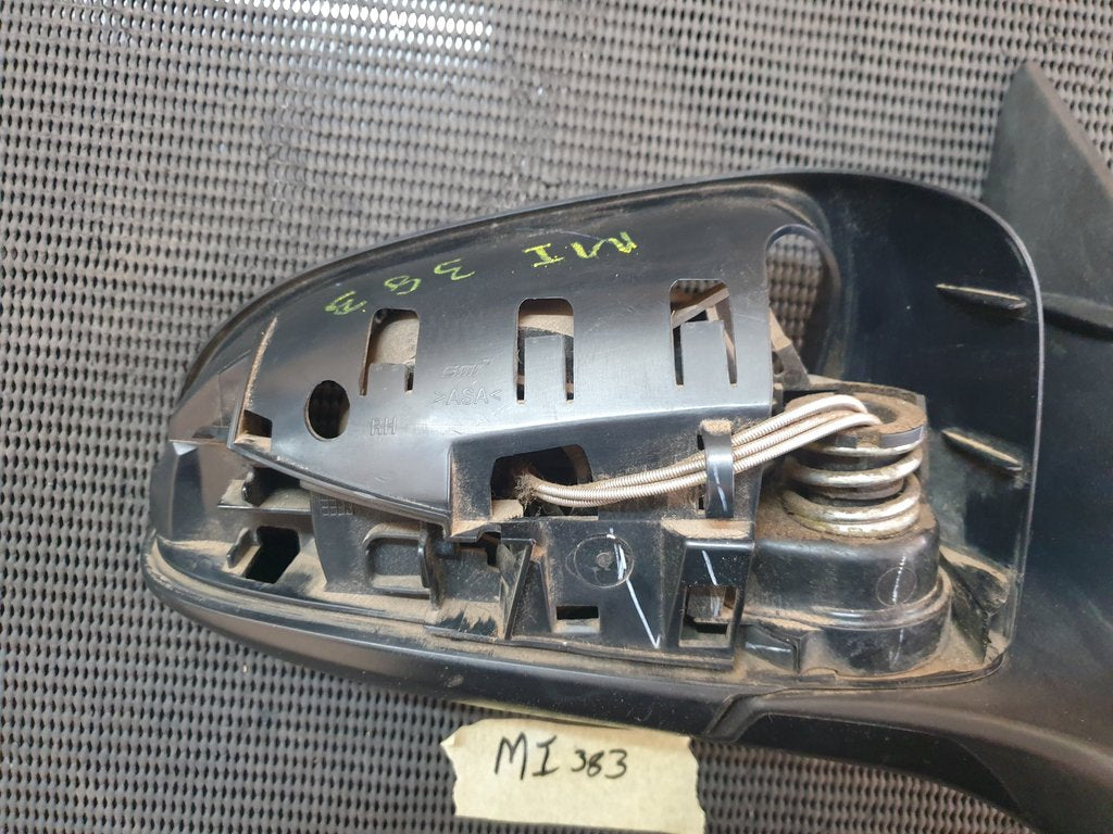 Toyota Corolla Right Outer Mirror Incomplete, No Cover, No Mirror Glass