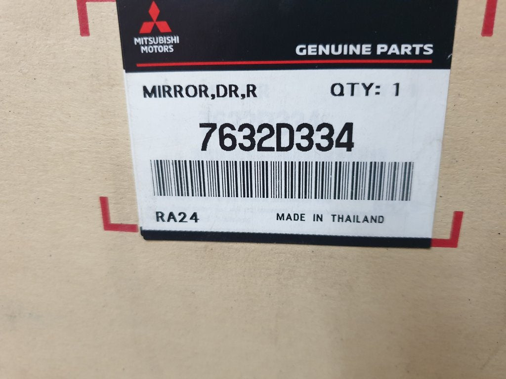 Mitsubishi L200 Right Outer Mirror Complete