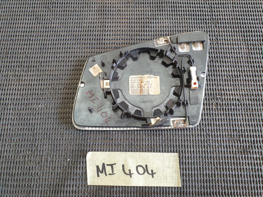 Mercedes-Benz C-Class E-Class W204 W212 Right Outer Mirror Glass