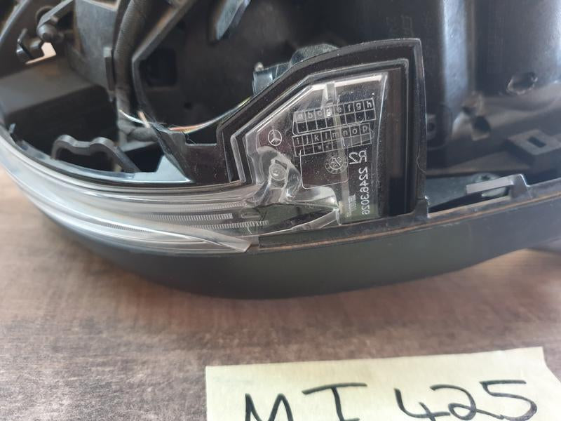 Original Used Mercedes-Benz A-Class W177 Right Outer Mirror Incomplete, No Cover, No Mirror Glass