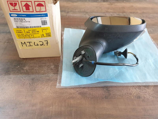 Original Used Ford Fiesta Right Outer Mirror Incomplete, No Cover