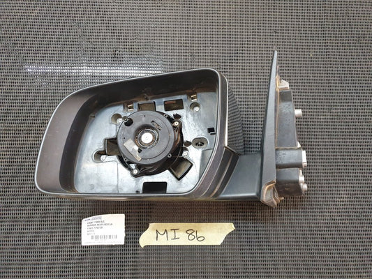 Ford Ranger 2016 Left Outer Mirror Incomplete, Chrome Cover, No Mirror Glass